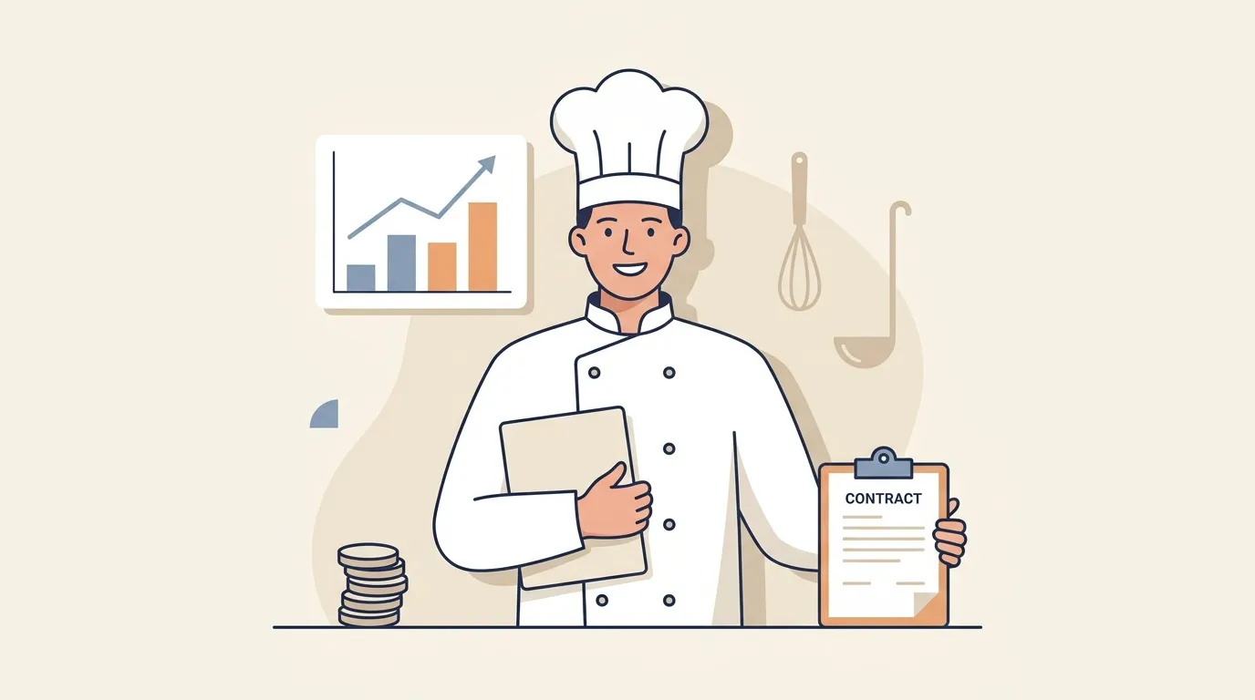Salaire d'un cuisinier : fiche métier et guide