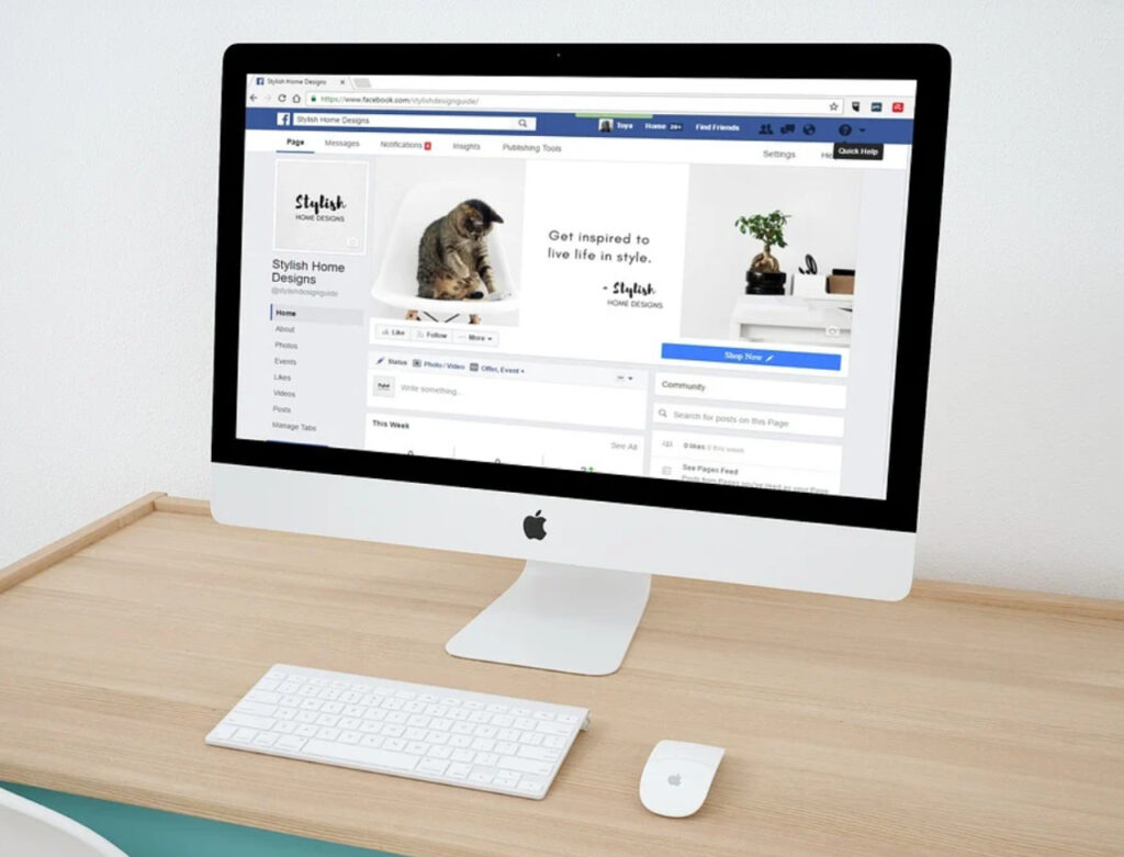 Visibilité page Facebook