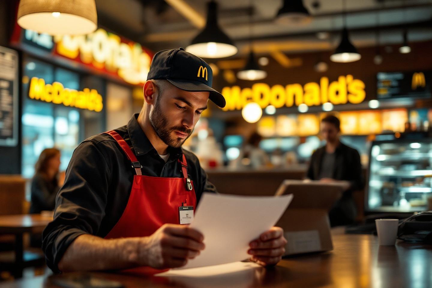 Lettre de démission McDo : exemple, modèle, préavis pour la restauration rapide
