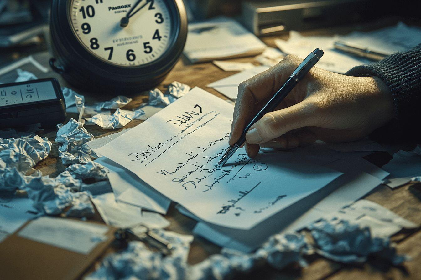 Lettre d'excuse pour absence à un rendez-vous : modèle et conseils pour rédiger vos excuses