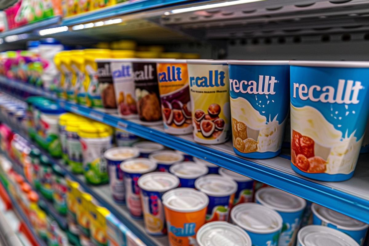 Rappel urgent de yaourts Yoplait : opercule gonflé et goût piquant en France