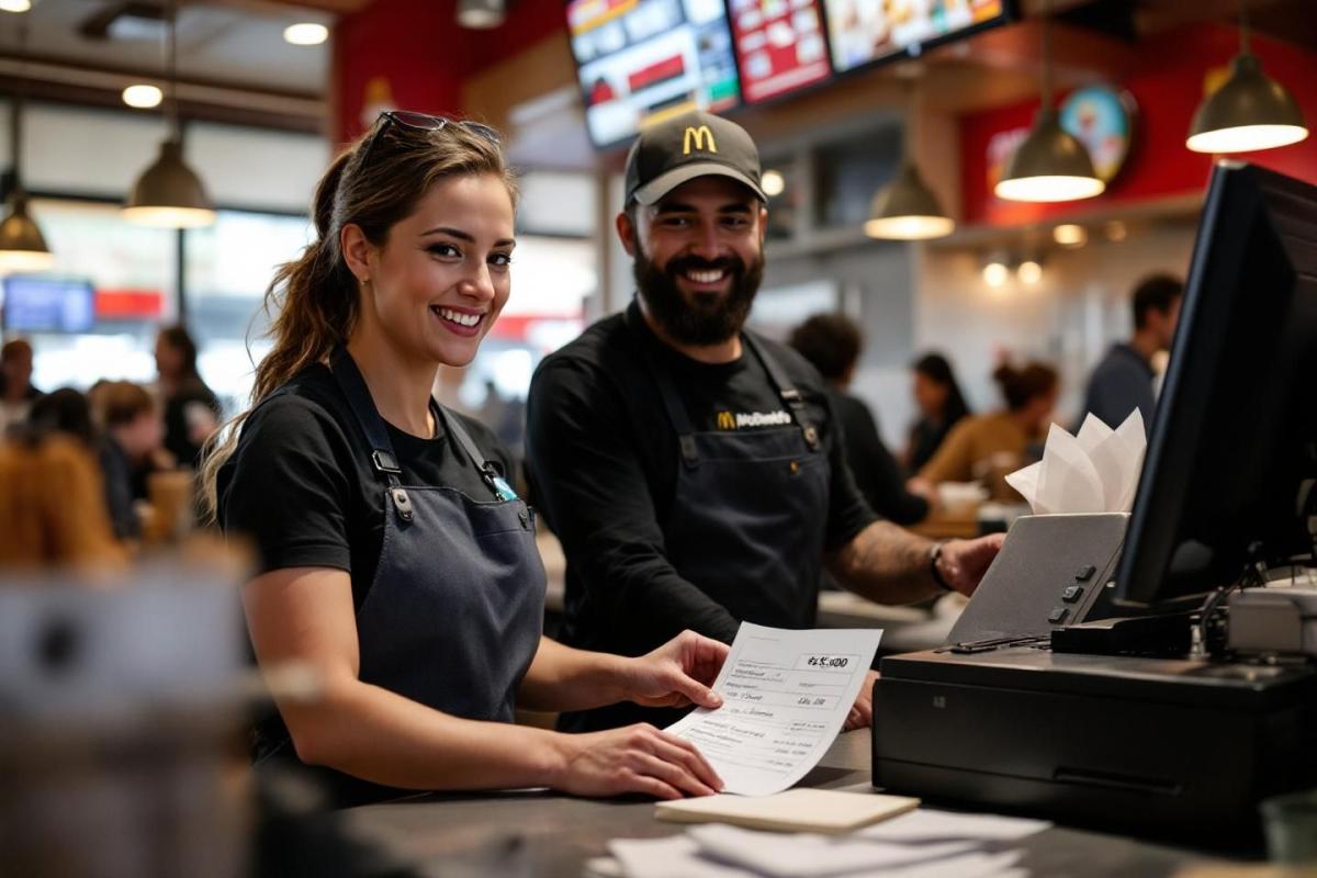 Salaire chez McDonald's : combien gagne un employé et étudiant ?