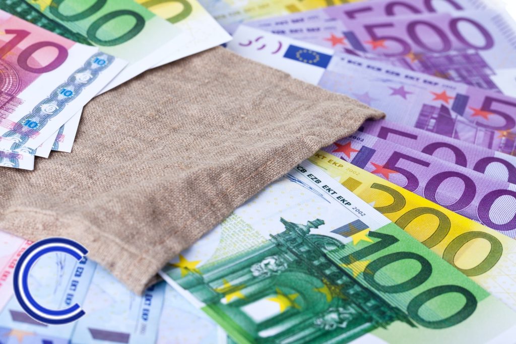 Liquide à la banque