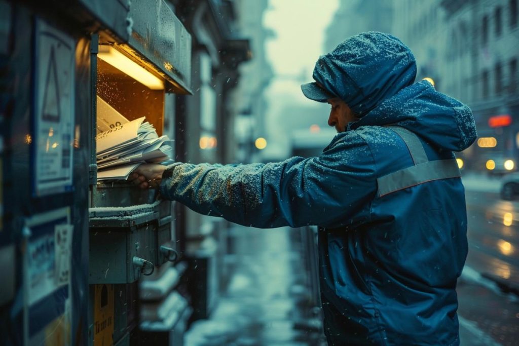 Fait froid : un facteur jette 400 lettres pour finir plus vite