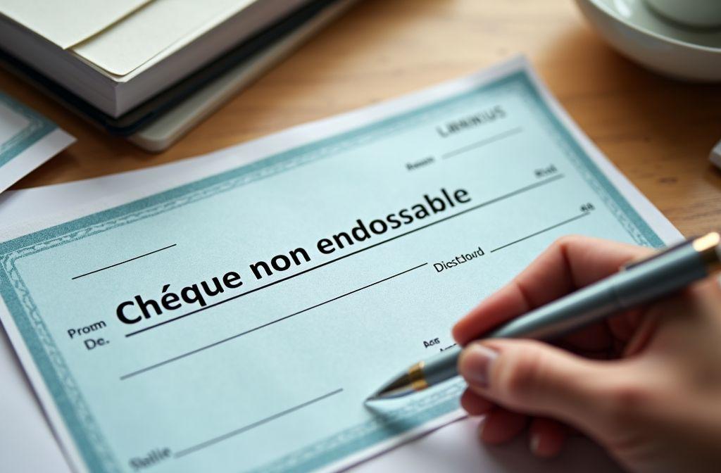 Chèque non endossable : définition et ce qu'il faut savoir pour endosser un chèque